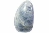 Lot: - Free-Standing Polished Blue Calcite - Pieces #77723-1